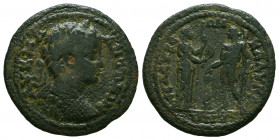 Cilicia. Seleukeia ad Kalykadnon. Caracalla AD 198-217.
Reference:
Condition: Very Fine



Weight: 4,4 gr
Diameter: 22,8 mm