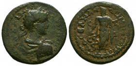 Cilicia. Aigeai(?). Geta AD 198-211.
Bronze 
Reference:
Condition: Very Fine



Weight: 8,3 gr
Diameter: 24,8 mm