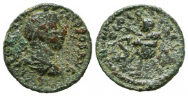Cilicia, Mallus. Commodus (177-192 AD). AE. SNG Lev. 1279.
Reference:
Condition: Very Fine



Weight: 3,6 gr 
Diameter: 18,4 mm