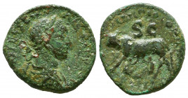 Roman Provincial Ae. Severus Alexander.



Weight: 6,4 gr
Diameter: 20,8 mm