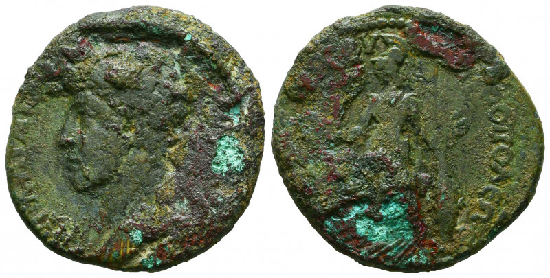 Marcus Aurelius AE of Colybrassus, Cilicia. AD 161-180.



Weight: 11,4 gr
...