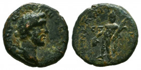 Roman Provincial
Lycaonia, Iconium. Antoninus Pius. A.D. 138-161. AE .



Weight: 2,4 gr
Diameter: 15,1 mm