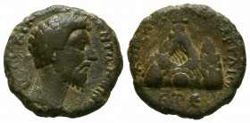 Roman Provincial
Cappadocia, Caesarea. Marcus Aurelius. A.D. 161-180. AE.



Weight: 6,3 gr
Diameter: 19,7 mm