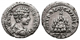 CAPPADOCIA, Caesarea-Eusebia. Geta. As Caesar, AD 198-209. AR Drachm.



Weight: 3,4 gr
Diameter: 18 mm