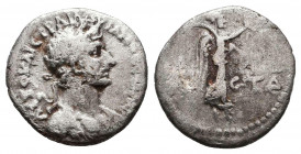 Hadrian (117-138), Hemidrachm, Cappadocia: Caesarea, AD 121-122.



Weight: 1,4 gr
Diameter: 14,4 mm