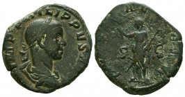 Philippus II. as Caesar (244-247 AD). AE Sestertius, Roma (Rome).



Weight: 19,4 gr
Diameter: 28,8 mm