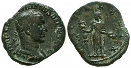 Ancients Roman Imperial
Trajan Decius (AD 249-251). AE sestertius Rome.



Weight: 13,7 gr
Diameter: 28,5 mm