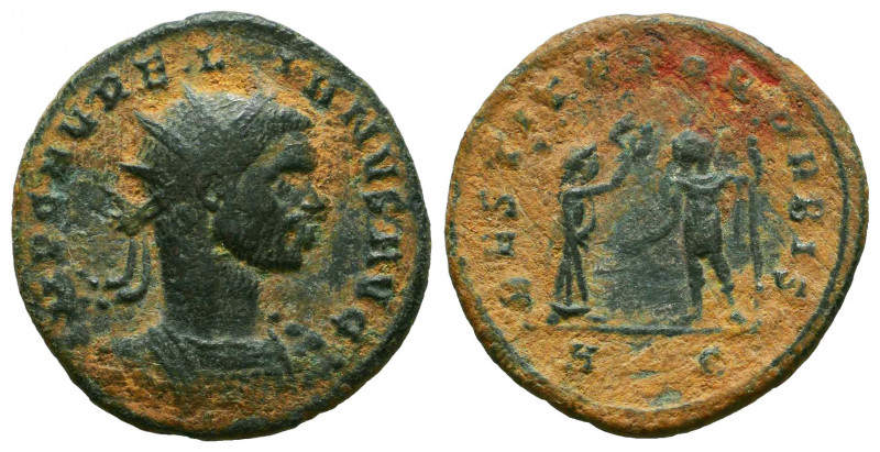Aurelianus (270-275 AD). AE Antoninianus.



Weight: 3,5 gr
Diameter: 22 mm