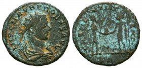 Roman Imperial
Probus. A.D. 276-282. Æ antoninianus.



Weight: 3,9 gr
Diameter: 21,8 mm