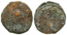 Claudius II Gothicus Æ Antoninianus, circa AD 268-269.



Weight: 2,8 gr
Diameter: 19,2 mm