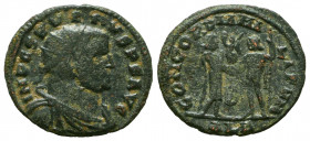 Roman Imperial
Severus II AD 306-307. 
Antoninianus Æ



Weight: 2,7 gr
Diameter: 21 mm