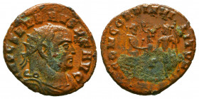 Roman Imperial
Severus II AD 306-307. 
Antoninianus Æ



Weight: 3,1 gr
Diameter: 19,6 mm