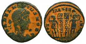 Delmatius. Caesar, AD 335-337. Æ Reduced Follis.



Weight: 1,6 gr
Diameter: 17,6 mm