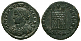 Constantinus II , as Caesar (316-337 AD). AE Follis Cyzicus.



Weight: 2,8 gr
Diameter: 18,4 mm
