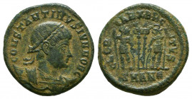 Constantinus II , as Caesar (316-337 AD). AE Follis. Antiochia.



Weight: 2,8 gr
Diameter: 17,8 mm