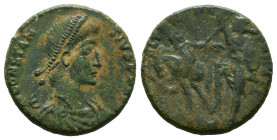 Constantius II Æ Centenionalis. AD 348-350.



Weight: 4,2 gr
Diameter: 19 mm