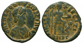THEODOSIUS I, 379-395 AD. Æ Reduced Follis.



Weight: 3,8 gr
Diameter: 22 mm