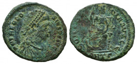 THEODOSIUS I, 379-395 AD. Æ Reduced Follis.



Weight: 2,4 gr
Diameter: 18,8 mm