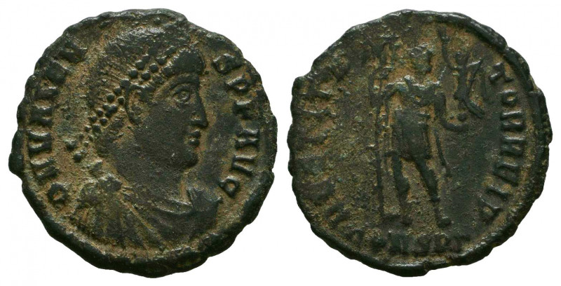 GRATIAN, 367-383 AD. Æ Reduced Follis



Weight: 2,3 gr
Diameter: 18,5 mm