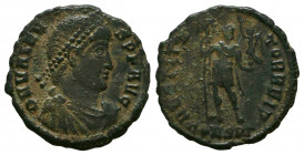 GRATIAN, 367-383 AD. Æ Reduced Follis



Weight: 2,3 gr
Diameter: 18,5 mm