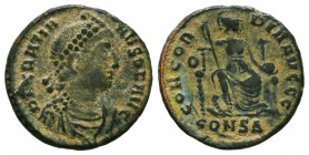 GRATIAN, 367-383 AD. Æ Reduced Follis



Weight: 2,7 gr
Diameter: 18,4 mm
