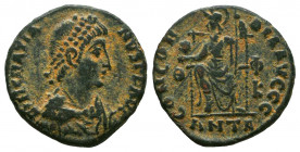 GRATIAN, 367-383 AD. Æ Reduced Follis



Weight: 2,5 gr
Diameter: 17,6 mm