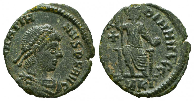 GRATIAN, 367-383 AD. Æ Reduced Follis



Weight: 1,8 gr
Diameter: 17,9 mm