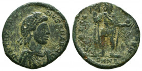 THEODOSIUS I, 379-395 AD. Æ Reduced Follis.



Weight: 4,6 gr
Diameter: 22 mm