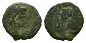 Roman Empire - Barbaric AE Follis.



Weight: 1 gr
Diameter: 10,5 mm
