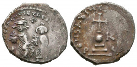 Heraclius, with Heraclius Constantine. 610-641. AR. Constantinople.



Weight: 6,6 gr
Diameter: 22,8 mm