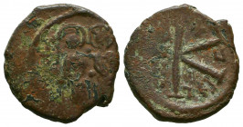 JUSTIN II. 565-578 AD. AE Half Follis. Thessalonica.



Weight: 4,9 gr
Diameter: 20,2 mm