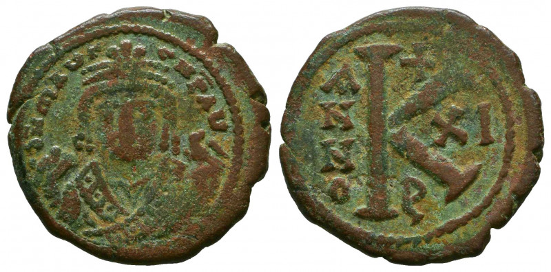 Maurice Tiberius. 582-602. Æ Follis. Constantinople.



Weight: 5,1 gr
Diam...
