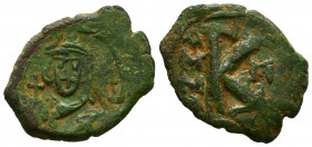 CONSTANTINE IV. 668-685 AD. Æ Half Follis. Constantinople.



Weight: 4,7 gr
Diameter: 25,1 mm