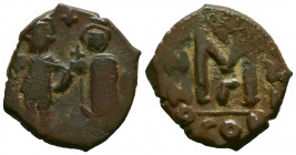 Constans II. 641-668. Æ Follis. Constantinople.



Weight: 9,9 gr
Diameter: 26,6 mm