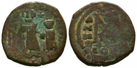 HERACLIUS. 610-641 AD. Æ Follis. Constantinople.



Weight: 9,2 gr
Diameter: 27,9 mm