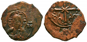 Anonymous, time of Nicephorus III (1078-1081). Æ. DOC Class I; Sear 1889.



Weight: 6 gr
Diameter: 25,5 mm