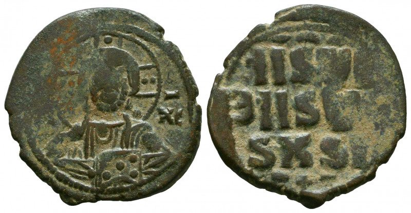 Byzantine
Anonymous, time of Constantine X (1059-1067). Æ 40 Nummi. Constantino...