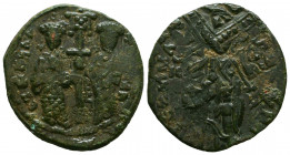 Constantine X Ducas, with Eudocia. 1059-1067. Æ Follis.



Weight: 6,6 gr
Diameter: 28,4 mm