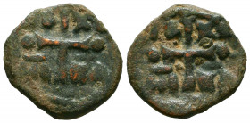 CRUSADERS. Antioch. Anonymous. Follis, circa 1120-1140. CNG E-Auction 425



Weight: 5,1 gr
Diameter: 21,8 mm