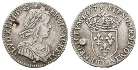 Medieval and World
France, Louis XIV AR.



Weight: 2,2 gr
Diameter: 20,3 mm