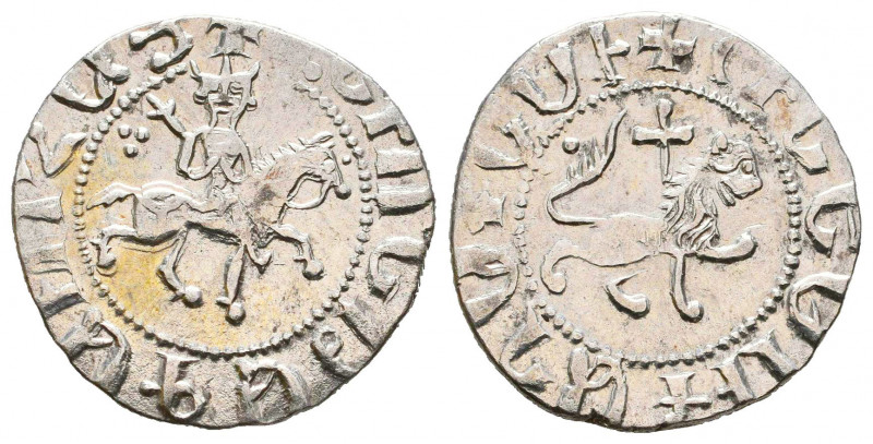 ARMENIA, Cilician Armenia. Royal. Levon III. 1301-1307. AR Half Tram.



Wei...
