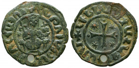 Mediaeval
Hetoum I AD 1226-1270.
Tank Æ



Weight: 6,5 gr
Diameter: 30,1 mm