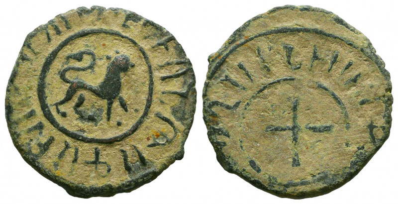 Mediaeval
Levon I AD 1198-1219. 
Kardez AE



Weight: 4,3 gr
Diameter: 23...