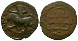 Islamic
Artuqids of Mardin. Nasir al-Din Artuq Arslan AD 1200-1239. (AH 597 - 637)
Dirham Æ



Weight: 9,3 gr
Diameter: 28 mm