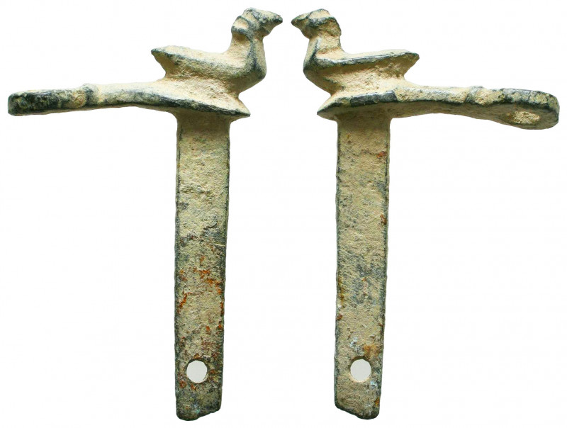 Ancient Roman Bronze Bird End c. 1st-3rd century AD. 
Reference:
Condition: Ve...