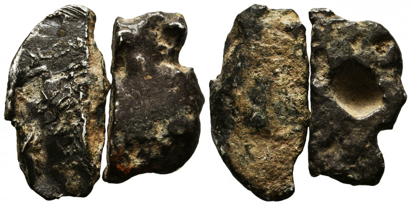 Lot of Two Archaic. Circa 525-475 BC. Cut AR Fragment.




Weight: lot
Dia...