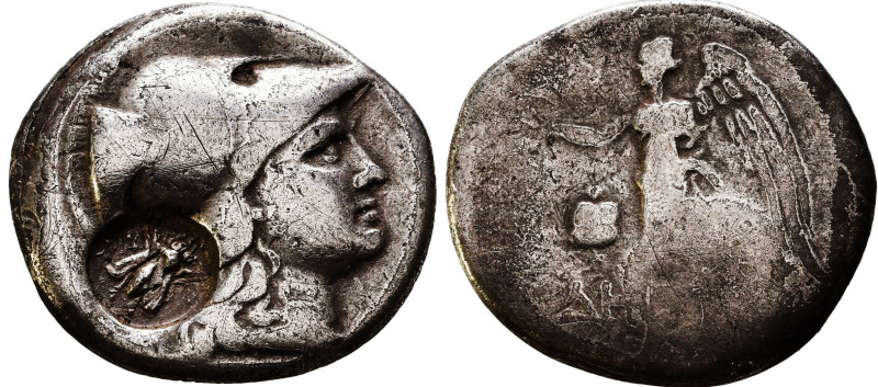 PAMPHYLIA. Side. Circa 205-100 BC. Tetradrachm. Uncertain magistrate, circa 200-...