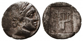 Lykian League, Kragos AR Hemidrachm. Circa 35-30 BC. 
Reference:
Condition: Very Fine



Weight: 1,5 gr
Diameter: 11,7 mm