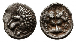 Greek AR Obol. 4-5th century BC.
Reference:
Condition: Very Fine



Weight: 0,4 gr
Diameter: 7,7 mm