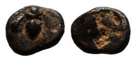 Greek AR Obol. 4-5th century BC.
Reference:
Condition: Very Fine



Weight: 0,3 gr
Diameter: 6,1 mm